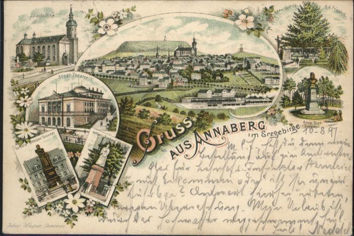 Annaberg-Buchholz Erzgebirge Annaberg-Buchholz Stadtteather Barbara