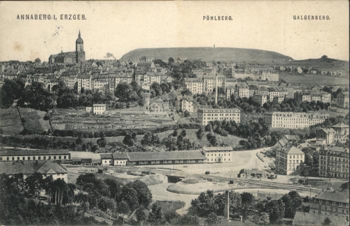 Annaberg-Buchholz Erzgebirge Annaberg-Buchholz Pöhlberg Galgenberg