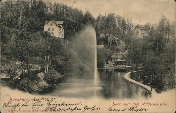 Annaberg-Buchholz Erzgebirge Annaberg-Buchholz Waldschlösschen Sprin