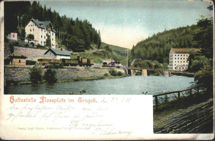 Annaberg-Buchholz Erzgebirge Annaberg-Buchholz [Stempelabschlag] Flo