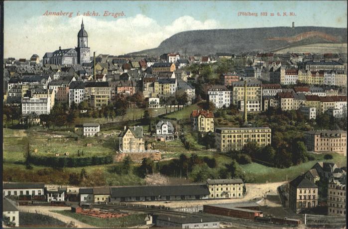 Annaberg-Buchholz Erzgebirge Annaberg-Buchholz Pöhlberg