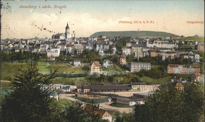 Annaberg-Buchholz Erzgebirge Annaberg-Buchholz Pöhlberg Galgenberg