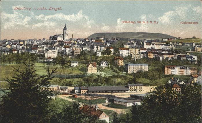 Annaberg-Buchholz Erzgebirge Annaberg-Buchholz Pöhlberg Galgenberg
