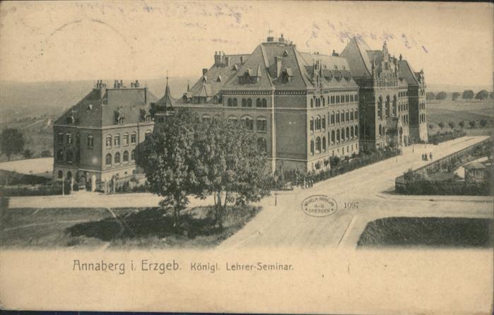 Annaberg-Buchholz Erzgebirge Annaberg-Buchholz Lehrerseminar