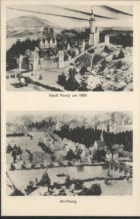 Penig Kirche Brücke Alt Penig