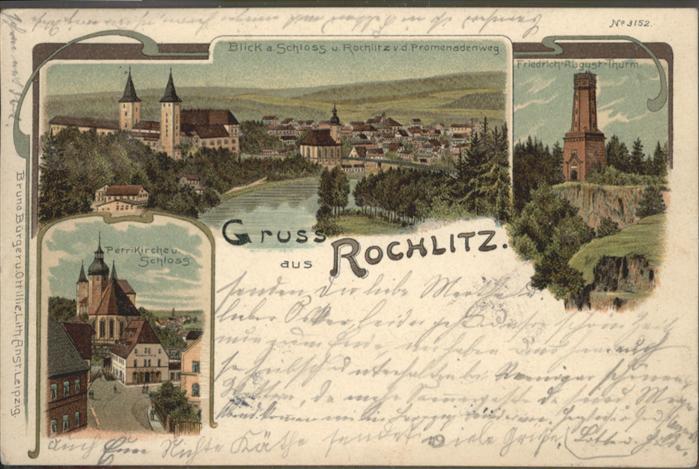 Rochlitz Sachsen Rochlitz Schloss Friedrich August Thurm