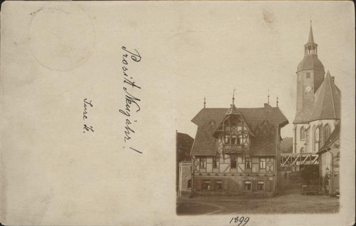 Rochlitz Sachsen Rochlitz [Stempelabschlag] Neu Jahr