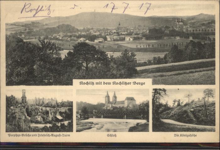 Rochlitz Sachsen Rochlitz Brücke Friedrich August Brücke