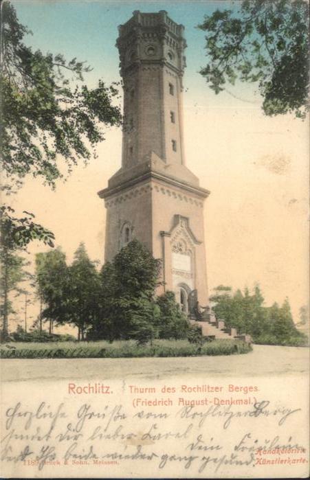 Rochlitz Sachsen Rochlitz Thurm Friedrich August Denkmal