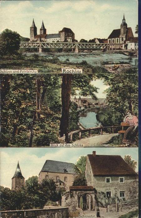 Rochlitz Sachsen Rochlitz Schloss Petri Kirche
