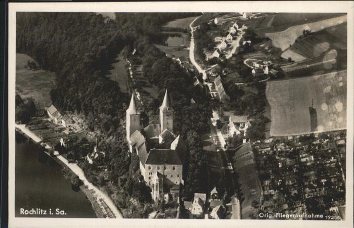 Rochlitz Sachsen Rochlitz Fliegeraufnahme
