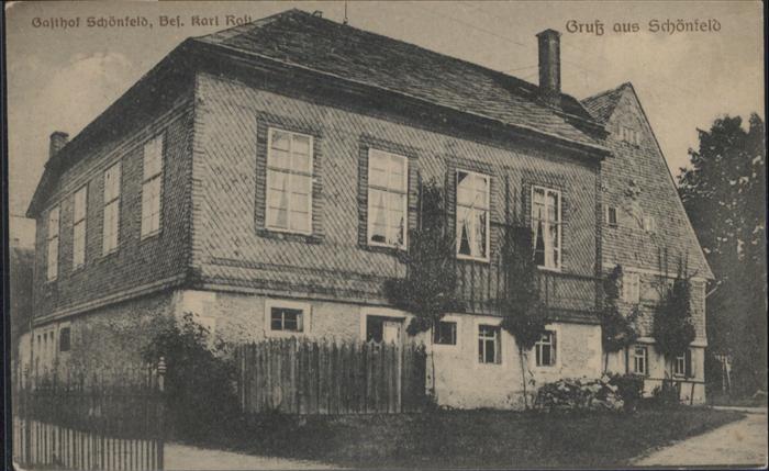 Schoenfeld ?] Gasthof