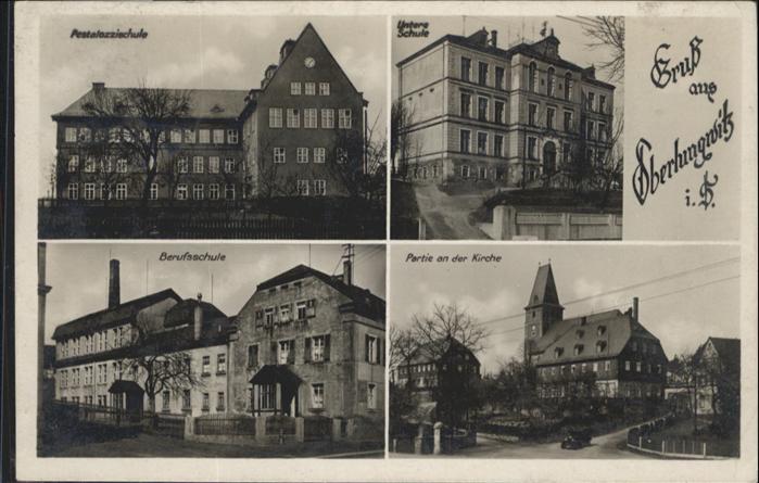 Oberlungwitz Pstalozzischule Berufsschule Kirche
