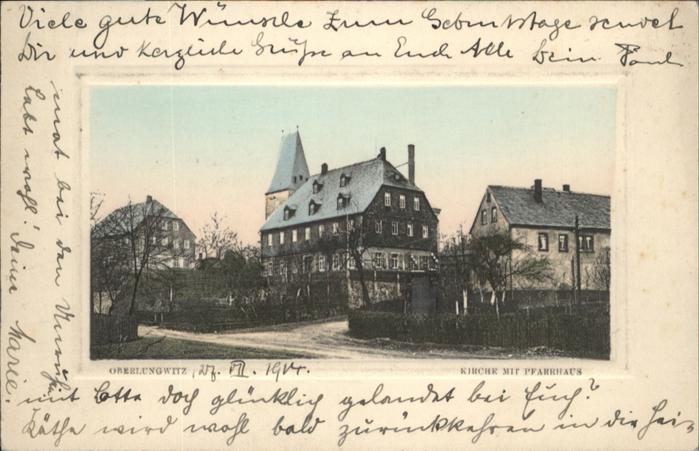Oberlungwitz Kirche Pfarrhaus