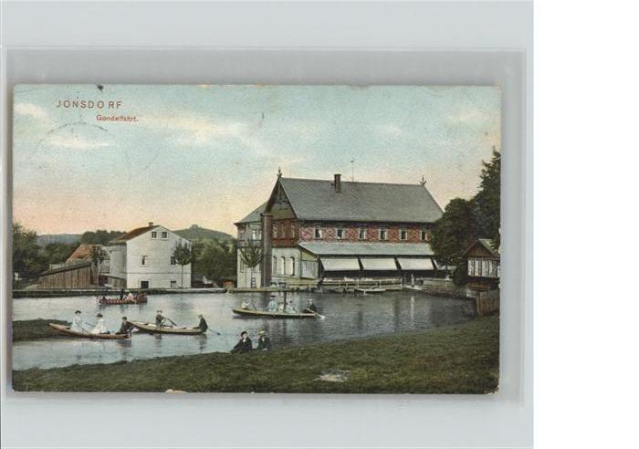 Jonsdorf Gondelfahrt Boot