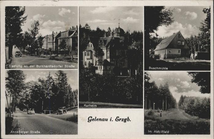 Gelenau Erzgebirge Gelenau Burkhardtsdorfer Strasse Buschm