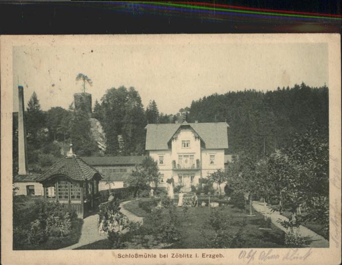 Zoeblitz Sachsen Zöblitz Schloss Mühle x