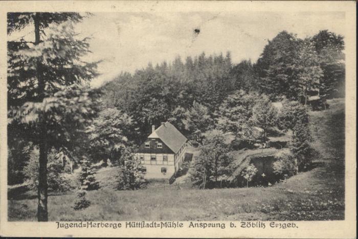 Ansprung Jugendherberge Hüttstadt Mühle *