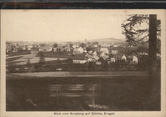 Zoeblitz Sachsen Zöblitz Vom Burgberg