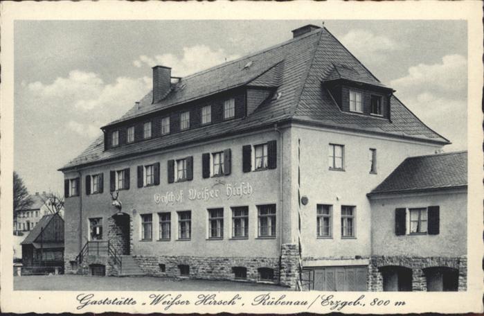 Ruebenau aststätte Weisser Hirsch x