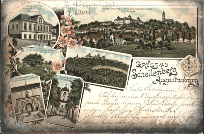 Schellenberg Sachsen Augustusburg Hotel Weisser Hirsch Schlo