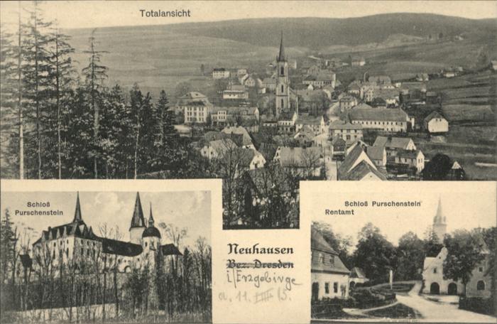 Neuhausen Erzgebirge Schloss Purschenstein