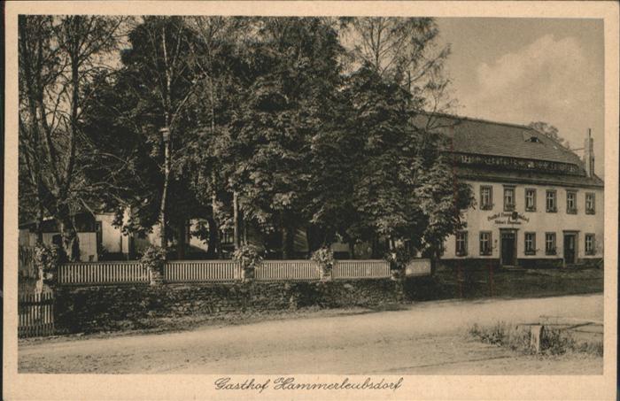 Leubsdorf Sachsen Gasthof Hammerleubsdorf
