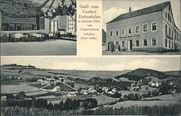Augustusburg Gasthof Hohenfichte