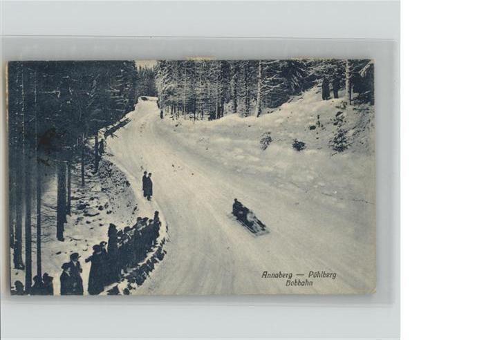 Annaberg-Buchholz Erzgebirge Annaberg-Buchholz Bobbahn Schlitten