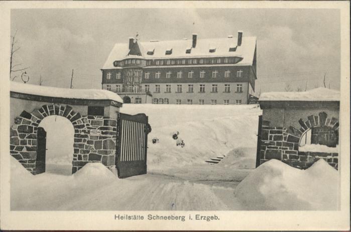 Schneeberg Erzgebirge Heilstätte