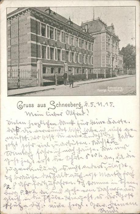 Schneeberg Erzgebirge Gymnasium