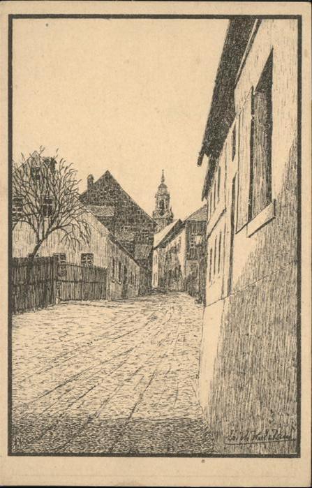 Schneeberg Erzgebirge Künstler Erich W. Eiland