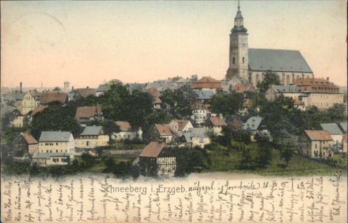 Schneeberg Erzgebirge