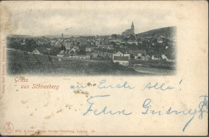 Schneeberg Erzgebirge