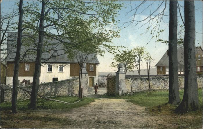 Lauter Schwarzenberg Erzgebirge Lauter_Sachsen Conradswiese Wirtschaft