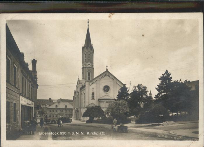 Eibenstock Kirchplatz