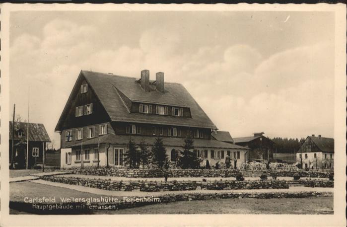 Carlsfeld Erzgebirge Weitersglashütte Ferienheim