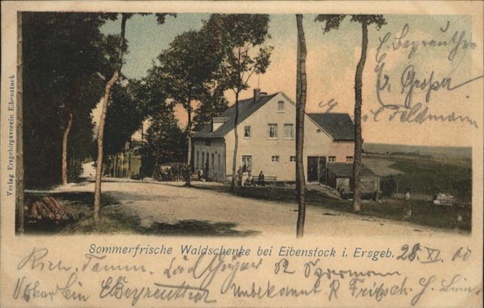 Eibenstock Waldschenke Erzgebirge