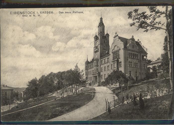 Eibenstock Rathaus Erzgebirge