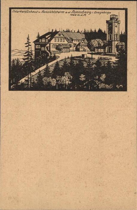 Eibenstock Unterkunftshaus Turm Auersberg Erzgebir