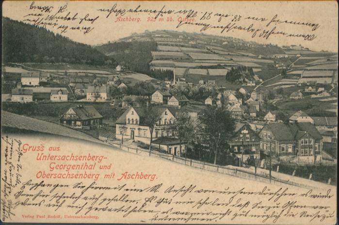 Untersachensberg Georgenthal Obersachsenberg Aschberg