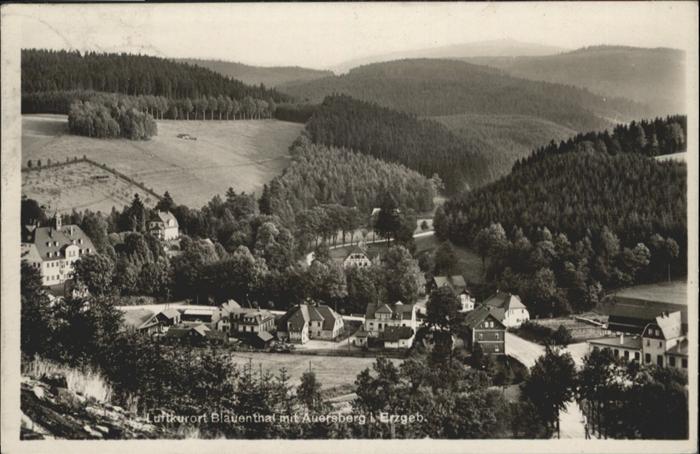 Blauenthal Erzgebirge Auersberg