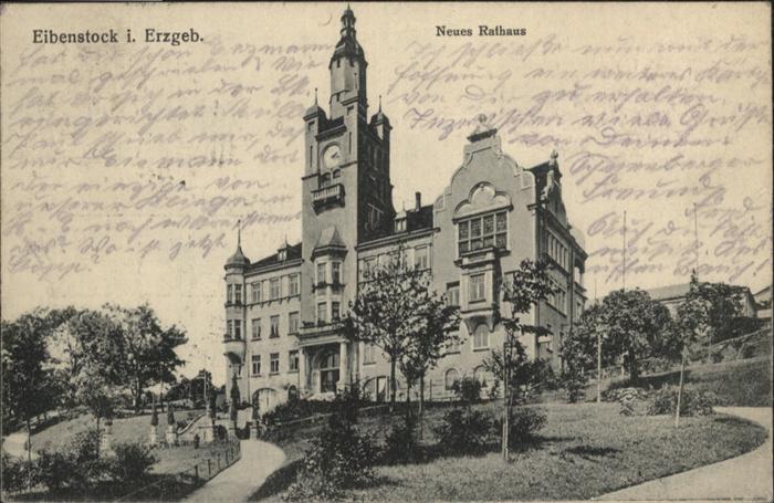 Eibenstock Rathaus Erzgebirge