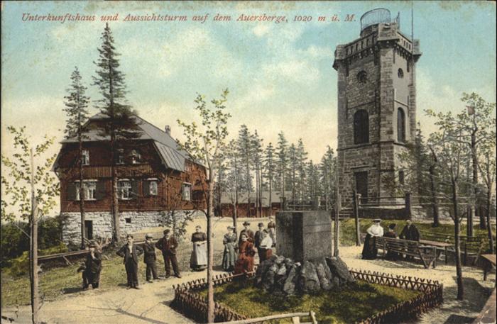 Eibenstock Unterkunftshaus Turm Auersberg