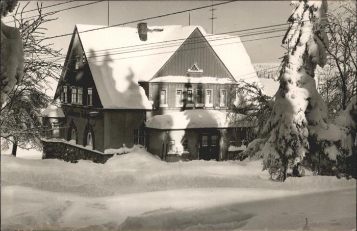 Carlsfeld Erzgebirge Gasthaus Talsperre
