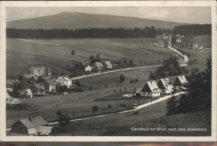 Carlsfeld Erzgebirge Auersberg