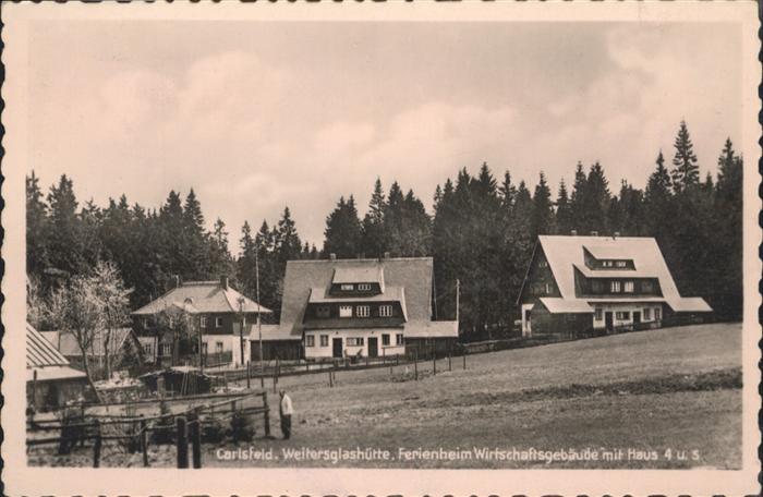 Carlsfeld Erzgebirge Weitersglashütte Ferienheim