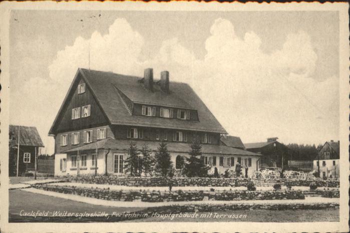 Carlsfeld Erzgebirge Weitersglashütte Ferienheim