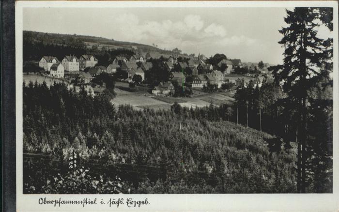 Oberpfannenstiel Erzgebirge