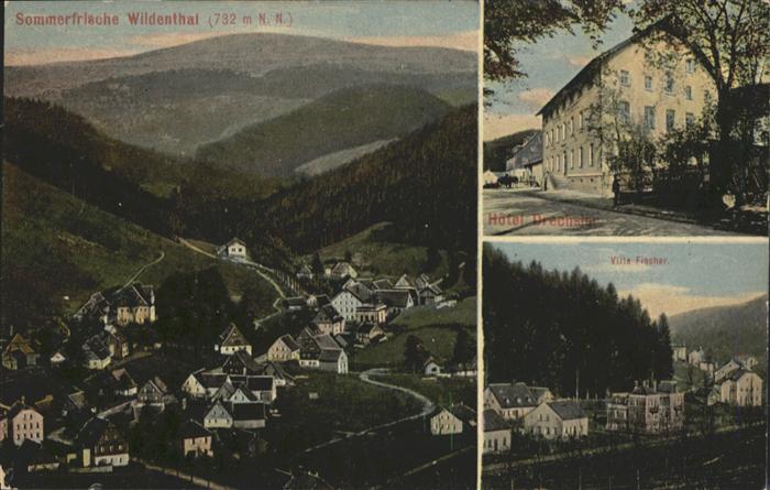 Wildenthal Eibenstock Hotel Drechsler Villa Fischer Erzgebirg